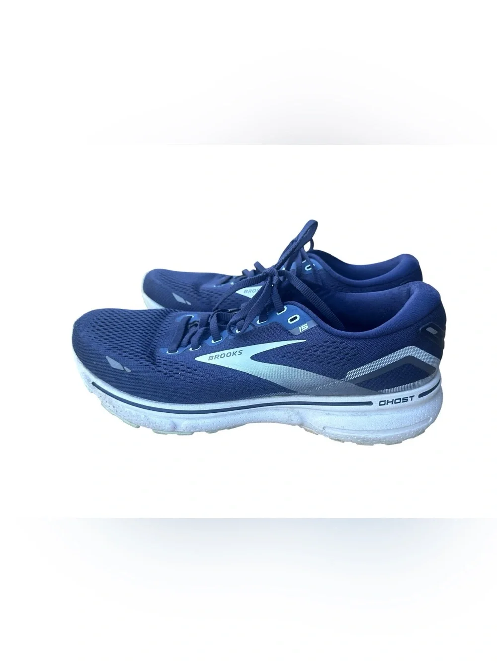 Brooks Ghost‎ 15 Running Shoes Navy Blue  Size 10.5 Narrow
